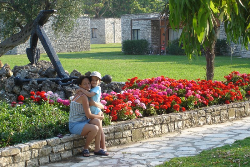 Krf, Dasija, plaža